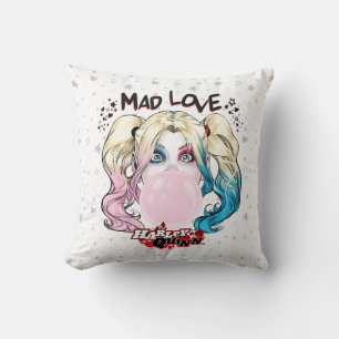 Batman Mad Love Harley Quinn Chewing Bubble Gum Cushion