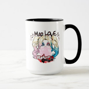Batman   Mad Love Harley Quinn Chewing Bubble Gum Mug