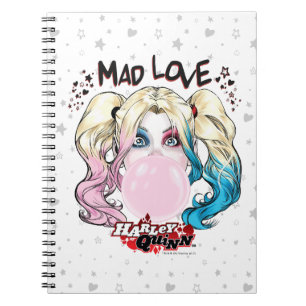 Batman   Mad Love Harley Quinn Chewing Bubble Gum Notebook