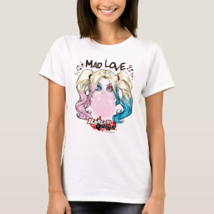 Batman   Mad Love Harley Quinn Chewing Bubble Gum T-Shirt