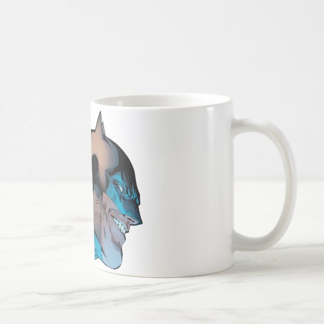Batman - Masked Head from Below Coffee Mug (Right)