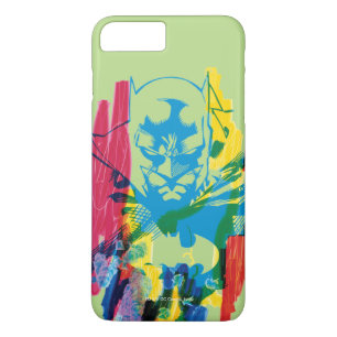 Batman Neon Marker Collage iPhone 8 Plus/7 Plus Case