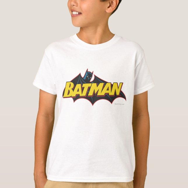 Batman | Old School Logo T-Shirt (Front)