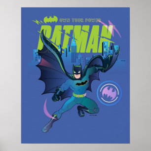 Batman "Own Your Power" City Graphic Poster