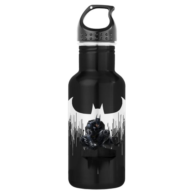Batman Perched on a Pillar 532 Ml Water Bottle (Front)