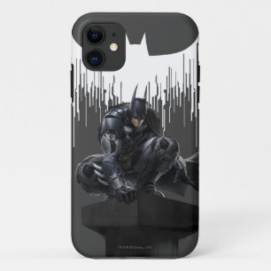 Batman Perched on a Pillar iPhone 11 Case