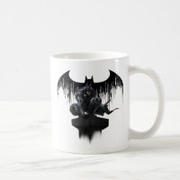 Batman Perched on a Pillar