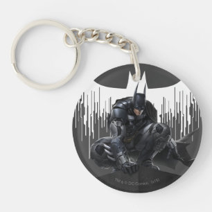 Batman Perched on a Pillar Key Ring