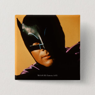 Batman Photo 15 Cm Square Badge