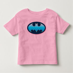 Batman   Pink & Blue Symbol Toddler T-Shirt