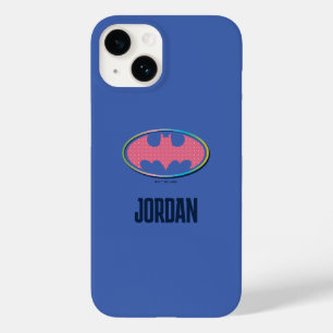 Batman   Pink Polka Dot Logo Case-Mate iPhone 14 Case
