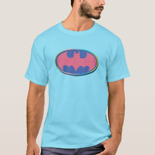 Batman   Pink Polka Dot Logo T-Shirt