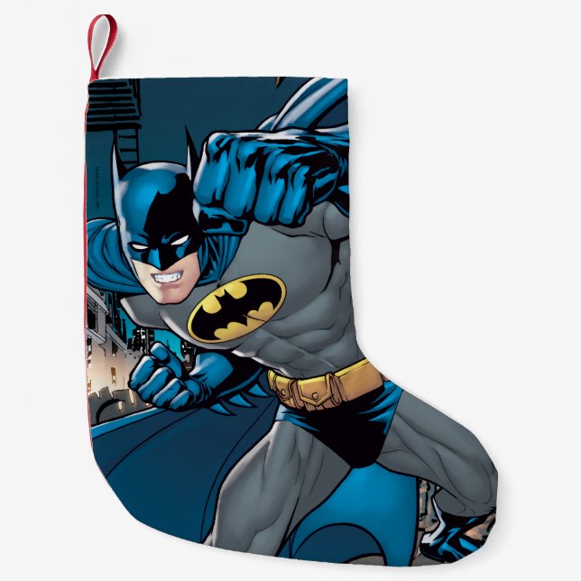 Batman Punch Small Christmas Stocking (Front)