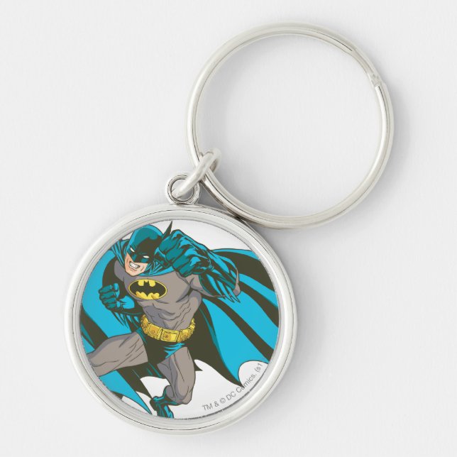 Batman Punching 1 Key Ring (Front)
