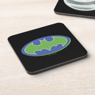 Batman Purple & Green Symbol Coaster