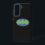 Batman | Purple & Green Symbol Samsung Galaxy Case<br><div class="desc">Check out this Batman Symbol in cool neon colours!</div>