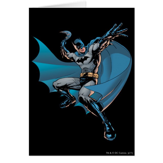 Batman ready to throw (Front)