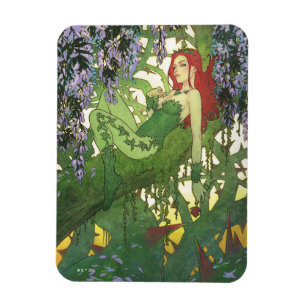 Batman Rebirth Poison Ivy Cover Illustration Magnet
