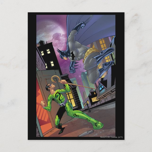 Batman - Riddler Postcard (Front)