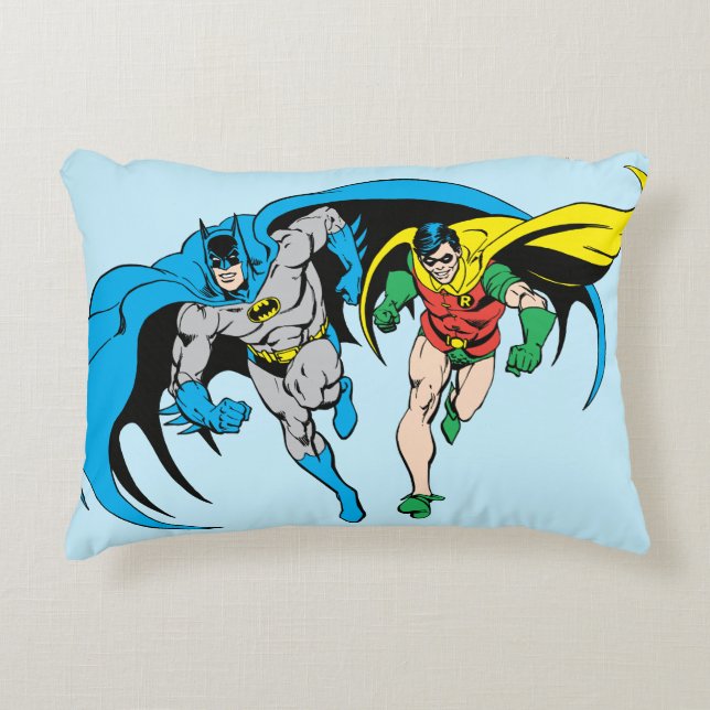 Batman & Robin Decorative Cushion (Front)