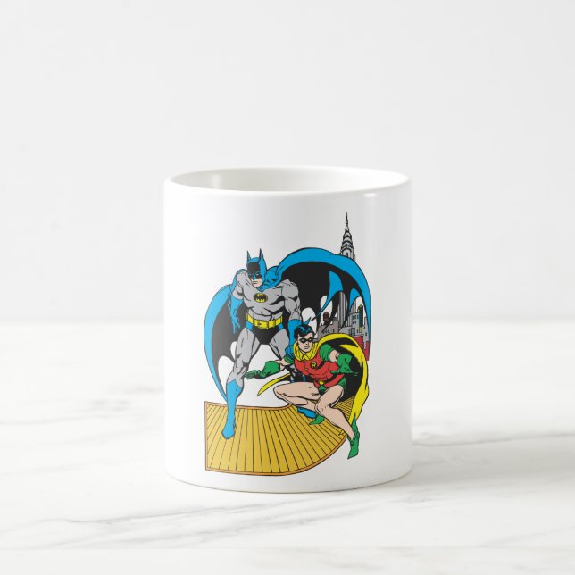 Batman & Robin Escape Coffee Mug (Center)