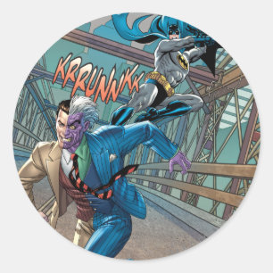 Batman Rogue Rage - 7 Classic Round Sticker