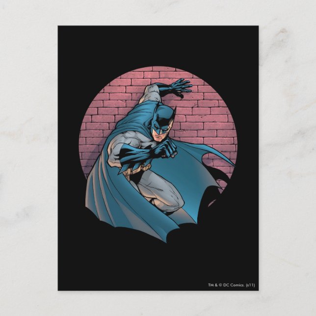 Batman Scenes - Brick Wall Postcard (Front)