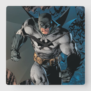 Batman Stride Square Wall Clock