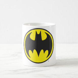 Batman Symbol   Bat Circle Logo Coffee Mug