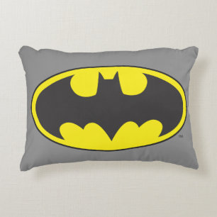 Batman Symbol   Bat Oval Logo Decorative Cushion