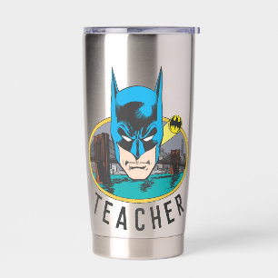 Batman Symbol Bat Oval Logo Insulated Tumbler