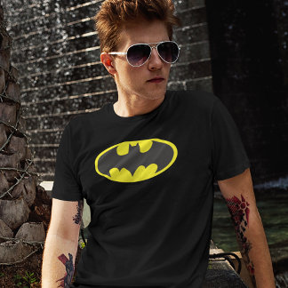 Batman Symbol | Bat Oval Logo Tri-Blend Shirt