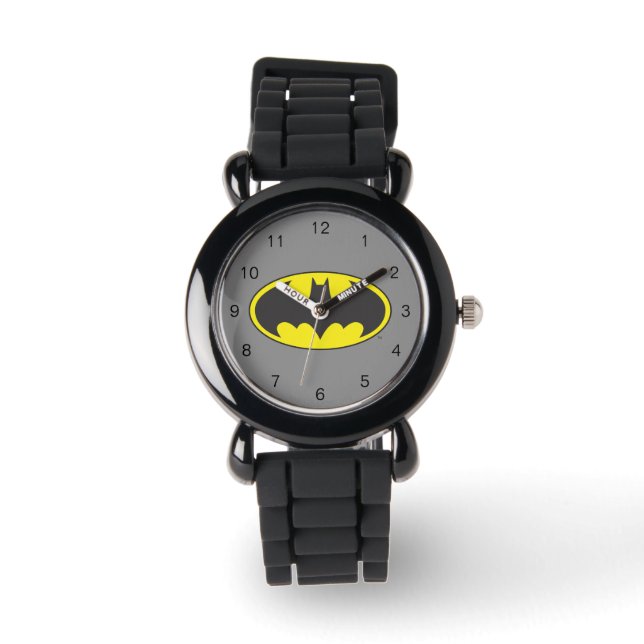 Batman Symbol | Bat Oval Logo Watch (Front)