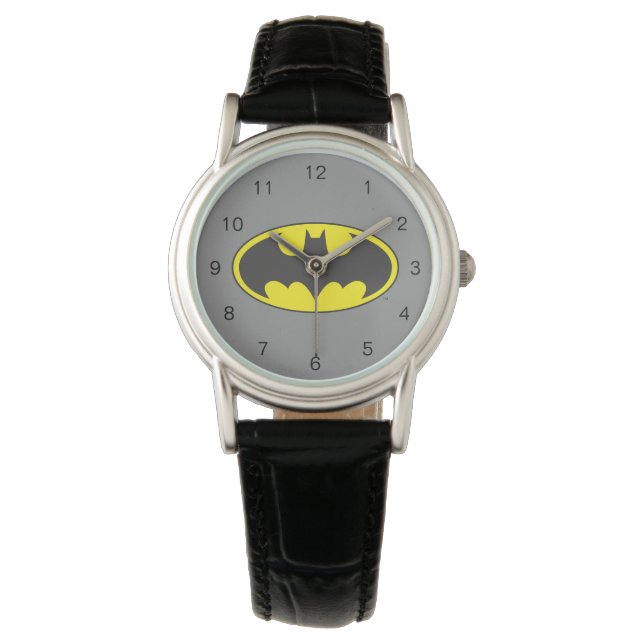 Batman Symbol | Bat Oval Logo Watch (Front)