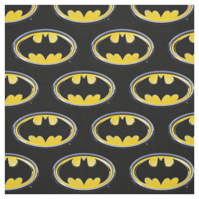 Batman Symbol | Classic Logo Fabric (Swatch)