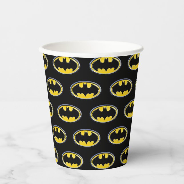 Batman Symbol | Classic Logo Paper Cups (Front)