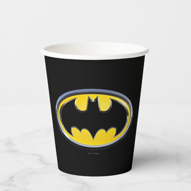 Batman Symbol | Classic Logo Paper Cups (Front)