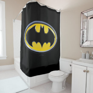 Batman Symbol   Classic Logo Shower Curtain
