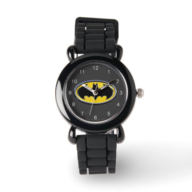 Batman Symbol | Classic Logo Watch (Front)