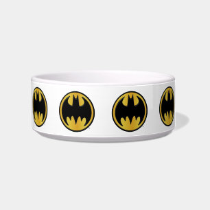 Batman Symbol   Classic Round Logo Bowl
