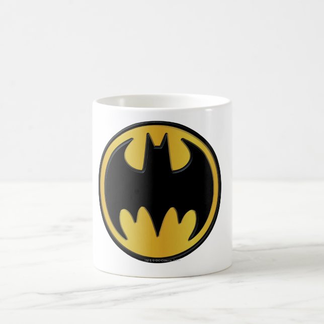Batman Symbol | Classic Round Logo Coffee Mug (Center)