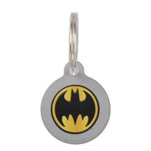 Batman Symbol Classic Round Logo Pet Tag