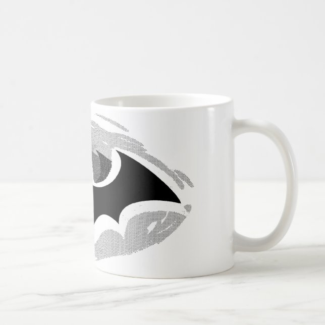 Batman Symbol | Drawn Logo Coffee Mug (Right)