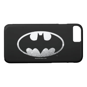 Batman Symbol   Grainy Logo 2 iPhone 8/7 Case