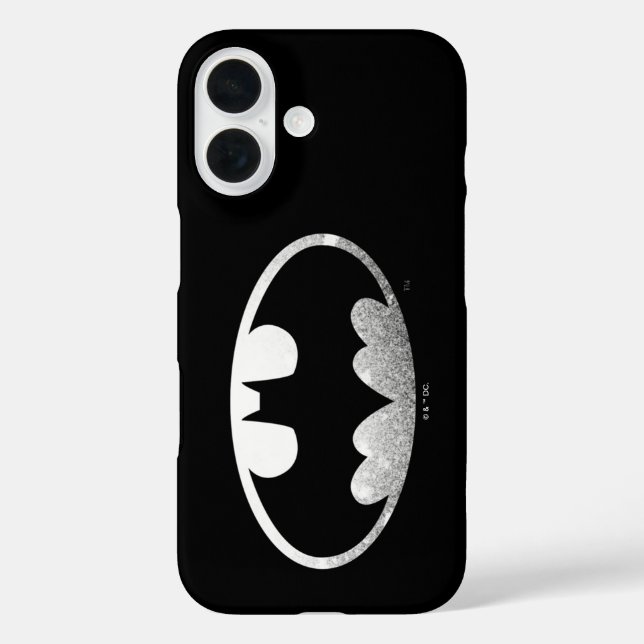 Batman Symbol | Grainy Logo Case-Mate iPhone Case (Back)