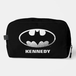 Batman Symbol Grainy Logo Dopp Kit