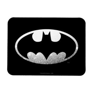 Batman Symbol Grainy Logo Magnet