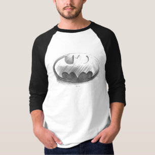 Batman Symbol   Insignia Drawing Logo T-Shirt
