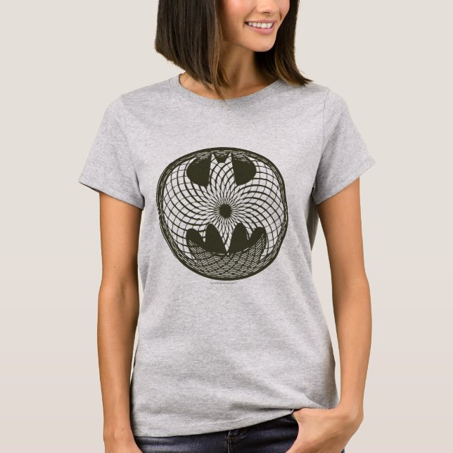 Batman Symbol | Nouveau Circle Logo T-Shirt (Front)