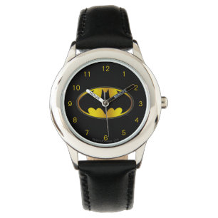 Batman Symbol   Oval Gradient Logo Watch